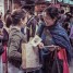Book Distribution During Hong Kong Harinama