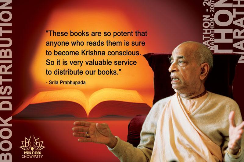 ISKCON Book Distribution Posters