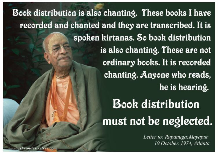 ISKCON Book Distribution Posters