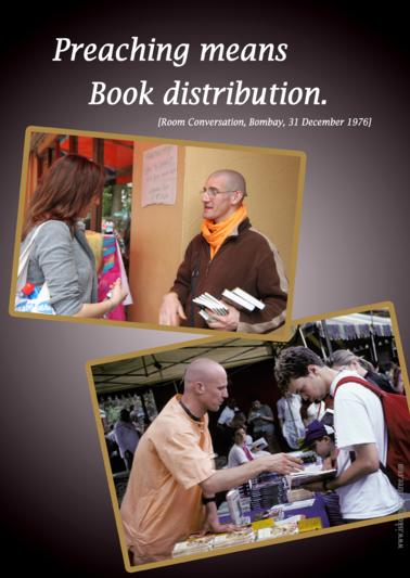 ISKCON Book Distribution Posters