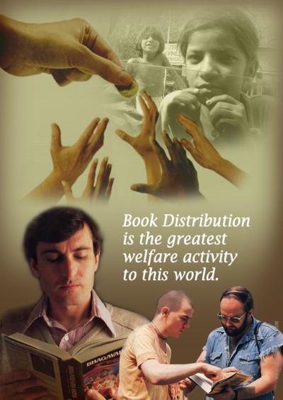 ISKCON Book Distribution Posters