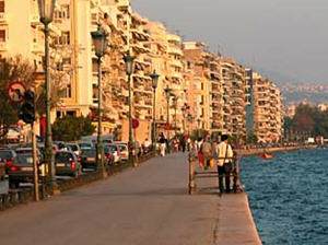 Greek city of Thessaloniki