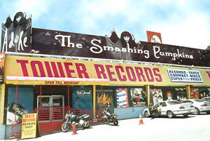 Tower Records on Sunset Boulevard