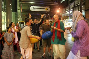 Typical Sankirtan Afternoon in Dallas, Texas