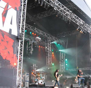 Tuska open air metal festival Kaisaniemi