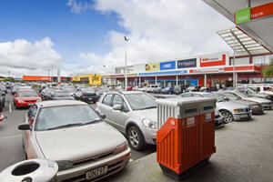 Lincon Road a corner of shops in Auckland New Zealand