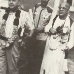 Gopal Krishna Goswami Distributing Prabhupada Books To Russian Important People