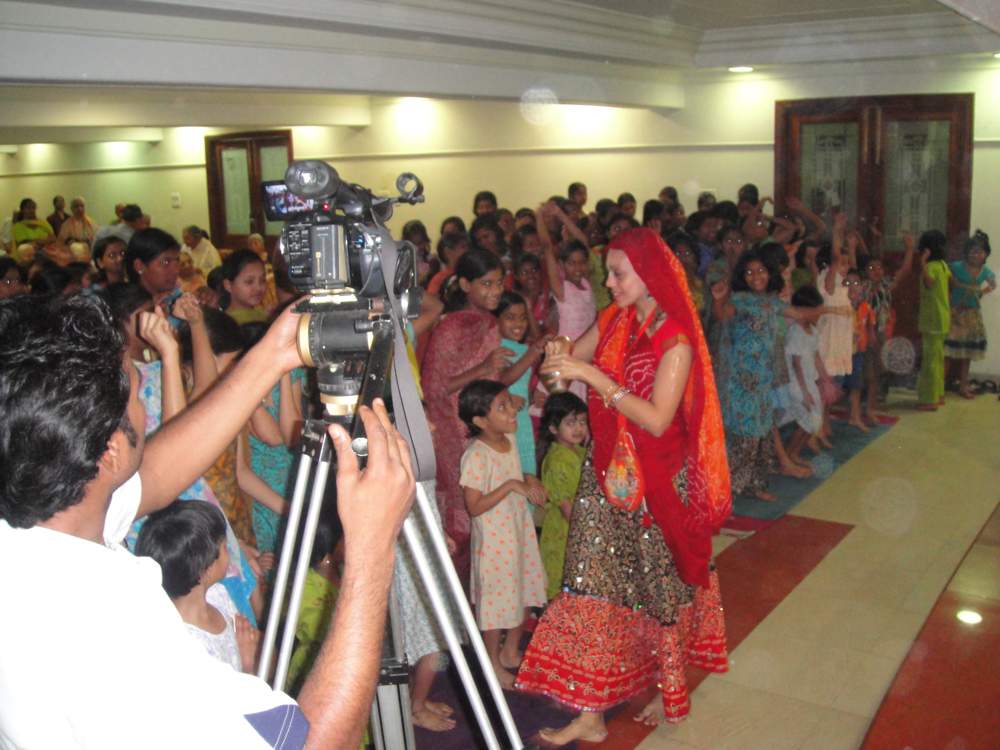 Children Chanting The Holy Name