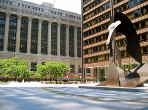 Daley Plaza in Chicago