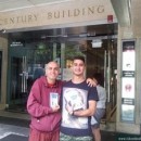 Book Distribution at Melbourne by Vraj Krishna Das