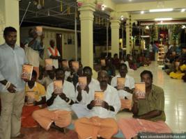 Bhagavad Gita Distribution at at Pechivilagam ISKCON Kanyakumari