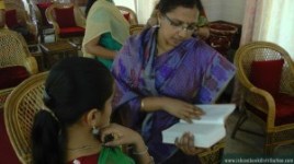 Book Distribution Seminar on Merits of Organized Book Distribution by HG Vaisesika Das (USA) at ISKCON Tirupati by BBT India